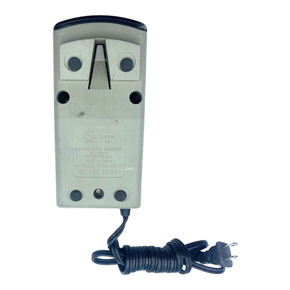 Vintage X-Acto Electric Pencil Sharpener Elmers Model 17XXX, 19XXX Beige-Brown - Picture 6 of 7